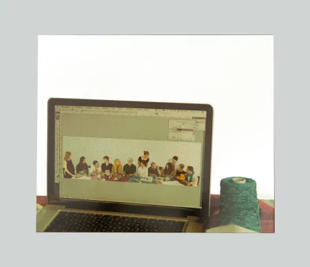 Serigrafia Pistoletto - Prima scena