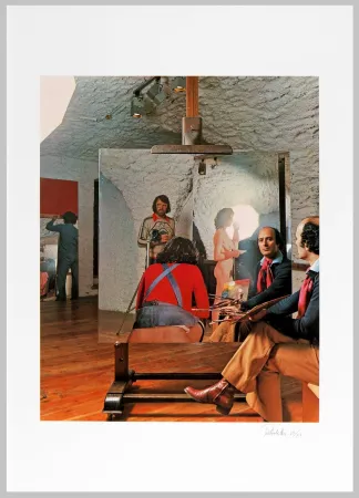 Litografia Pistoletto - Senza titolo