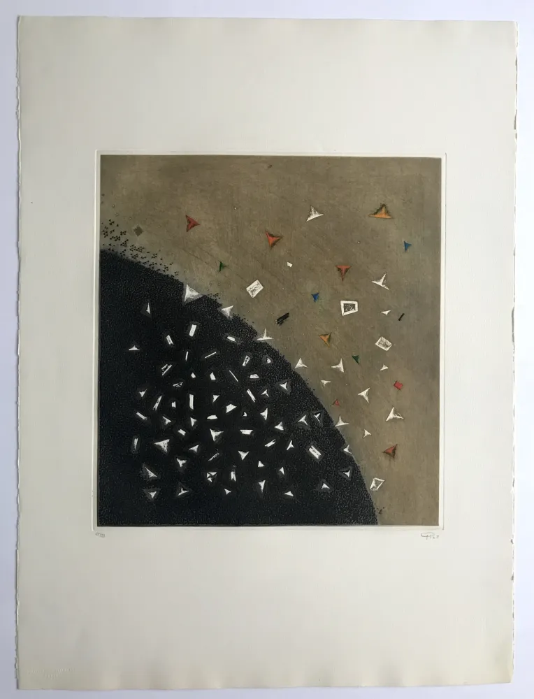 Incisione Piza - Eclatement Tellurien