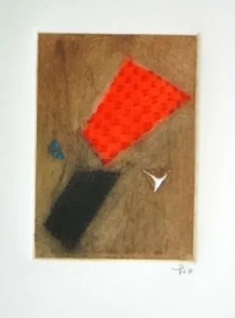 Acquaforte E Acquatinta Piza - Flamboyante 