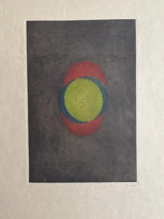 Incisione Piza - Rouge bleu vert 