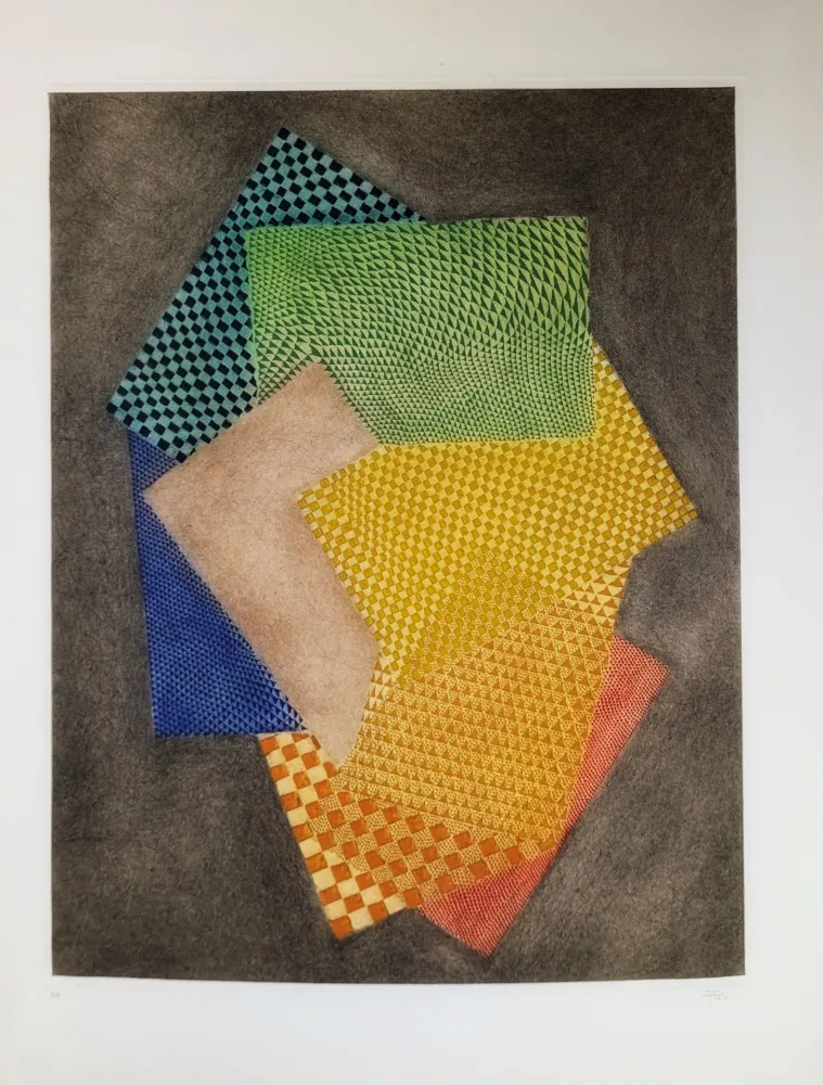 Incisione Piza - Sans titre 