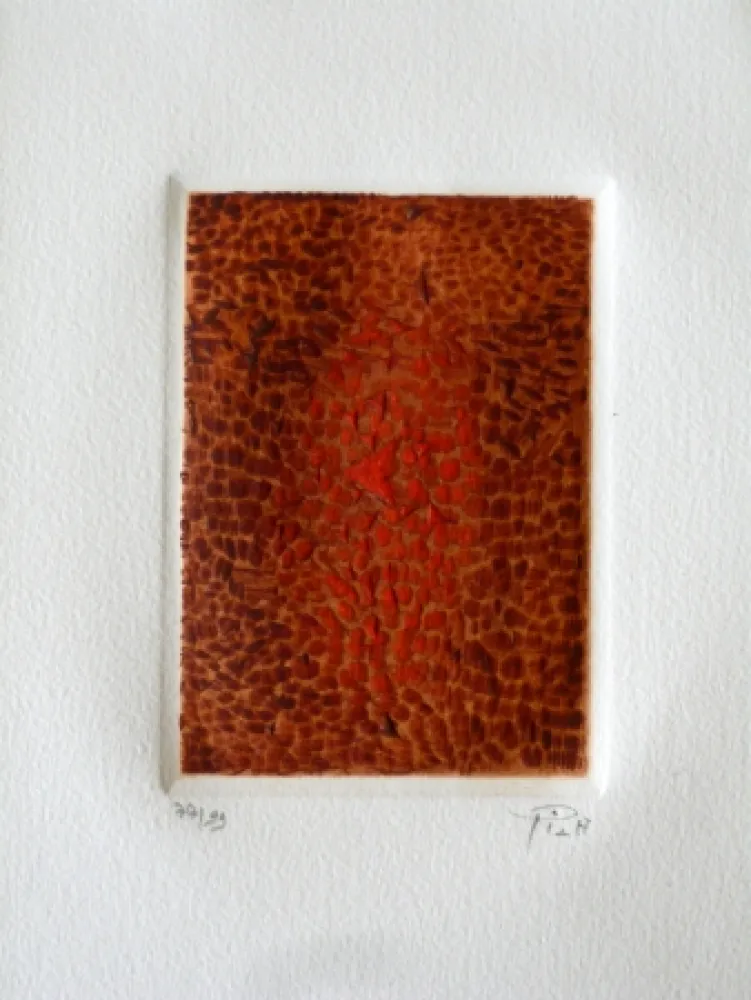 Acquaforte E Acquatinta Piza - Terre brulée