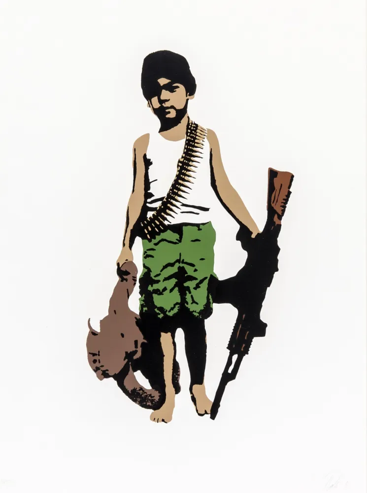 Serigrafia Plastic - Warchild