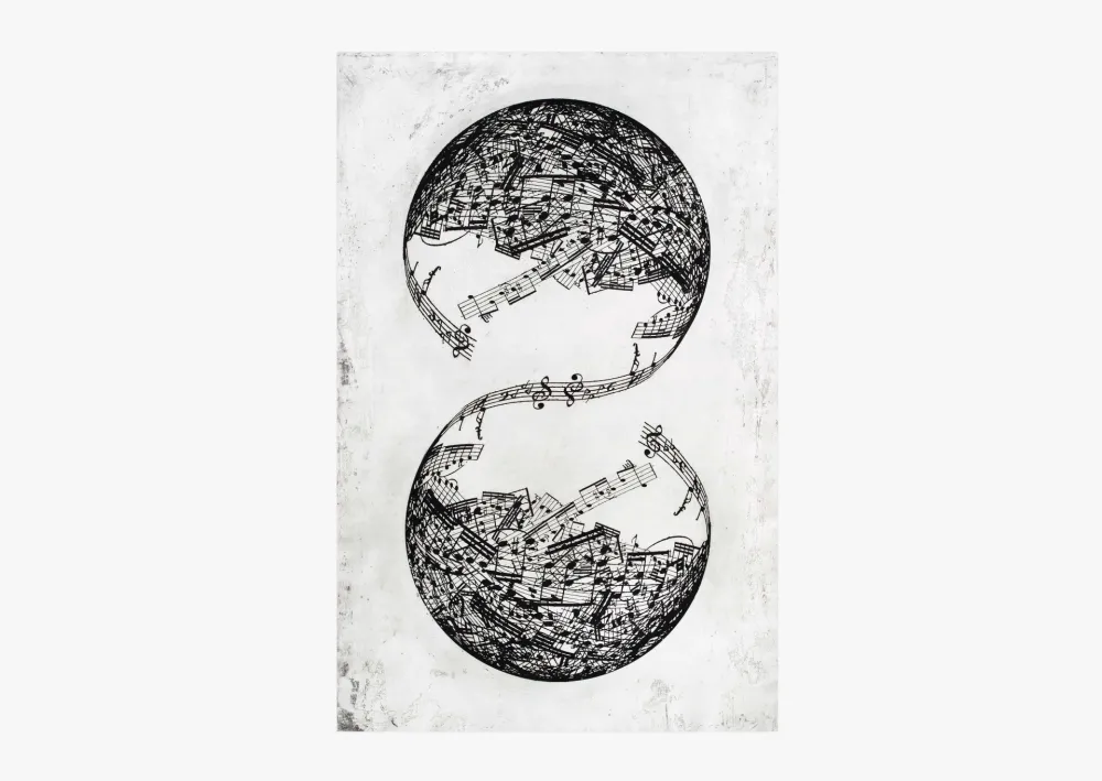 Incisione Plensa - Symétrie