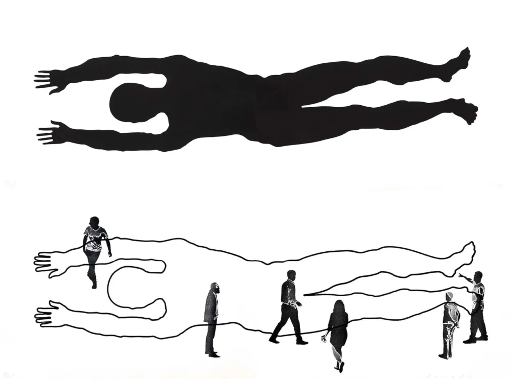 Rilievo Plensa - Untitled (diptych)