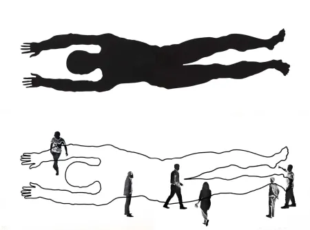 Rilievo Plensa - Untitled (diptych)