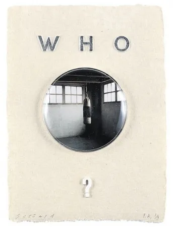 Incisione Plensa - Who?