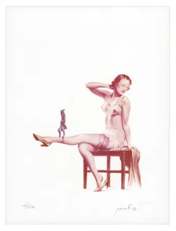 Litografia Pomet - Rodéo