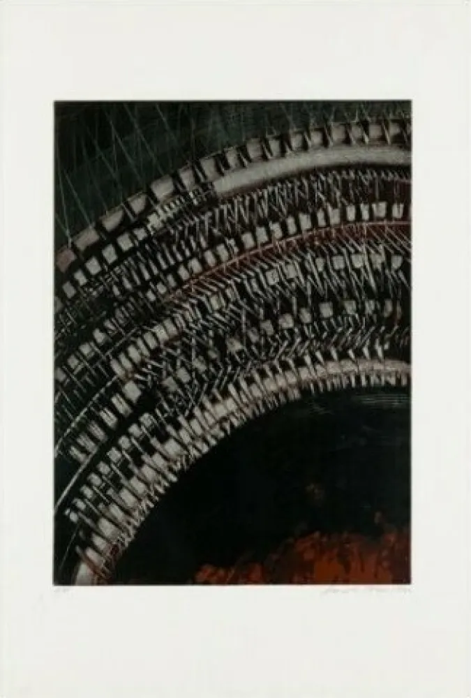 Serigrafia Pomodoro - Composizione