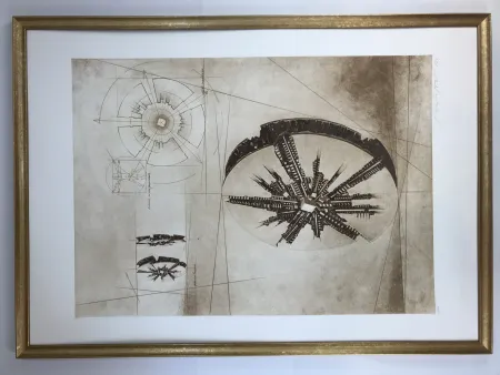 Acquaforte E Acquatinta Pomodoro - Grande disco