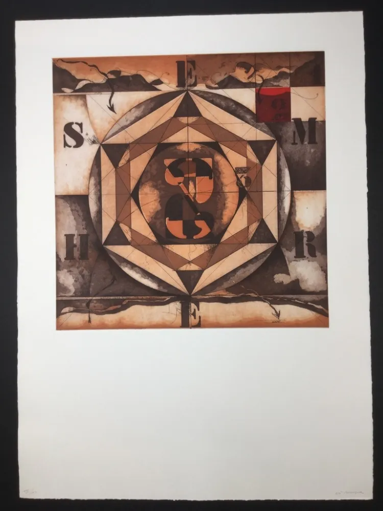 Acquaforte E Acquatinta Pomodoro - Numero oltre il visibile