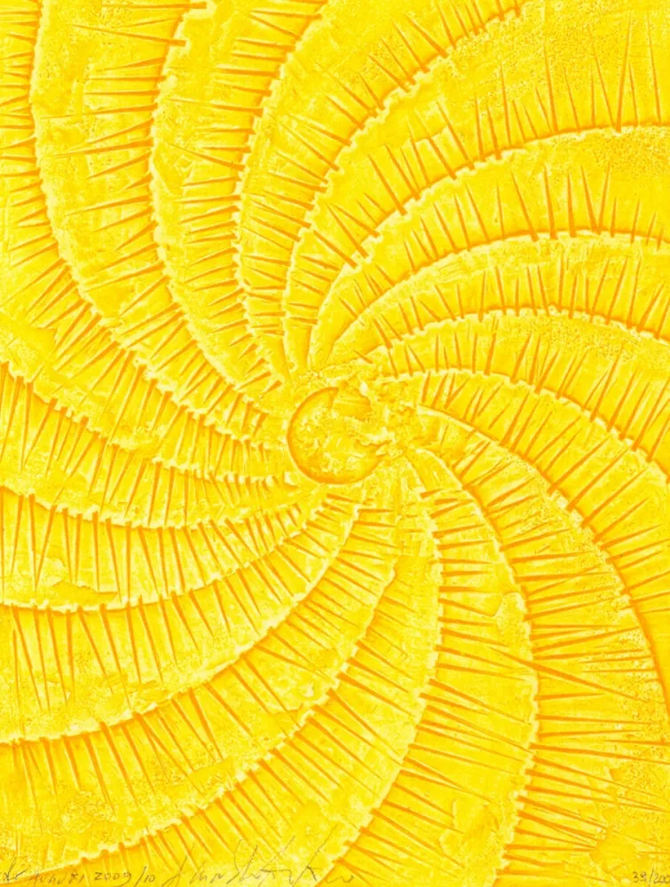 Incisione Pomodoro - Senza titolo