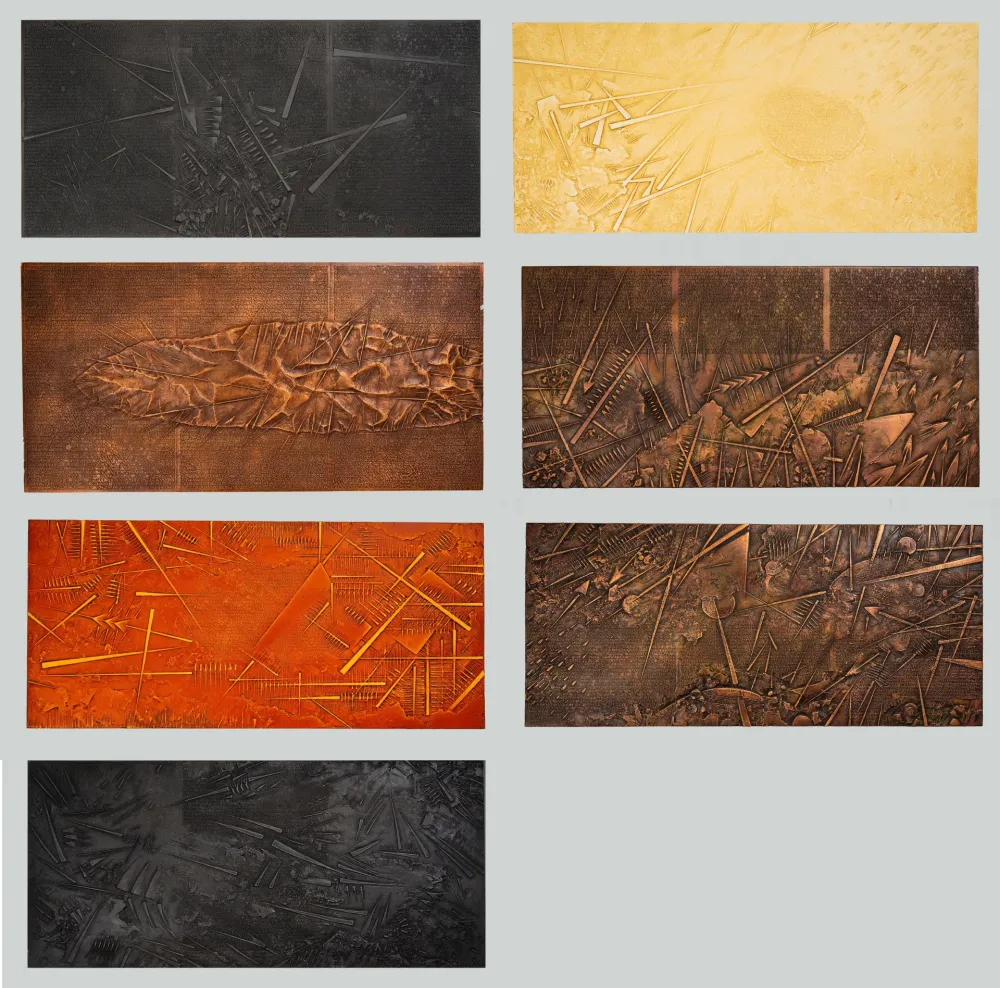 Rilievo Pomodoro - Sette frammenti