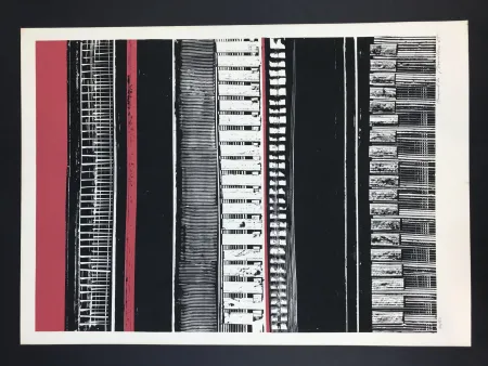 Serigrafia Pomodoro -  Strutturazione, 19655