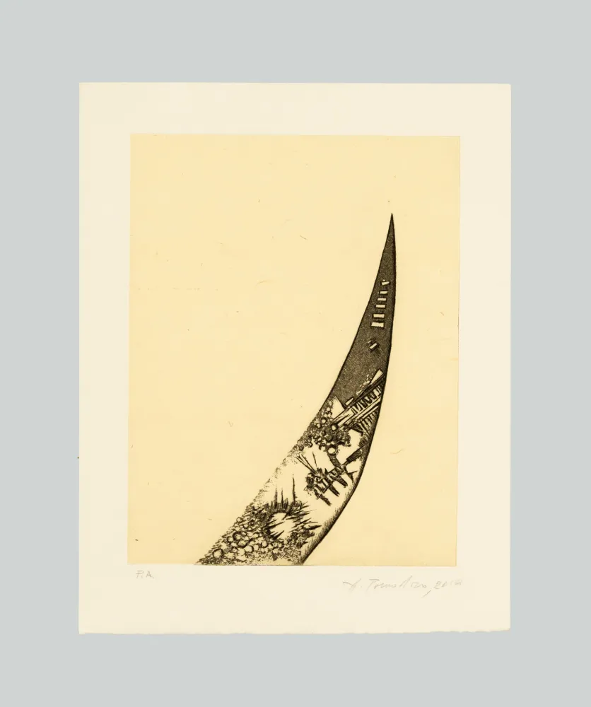 Incisione Pomodoro - Untitled