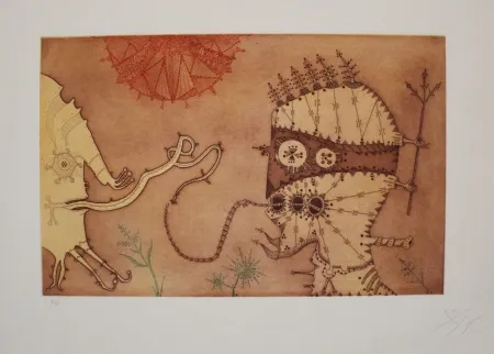 Acquaforte E Acquatinta Ponç - Amor