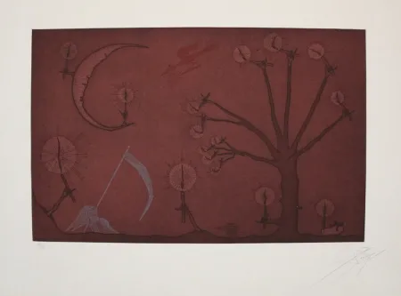 Acquaforte E Acquatinta Ponç - Capvespre Màgic / Enchanted Evening