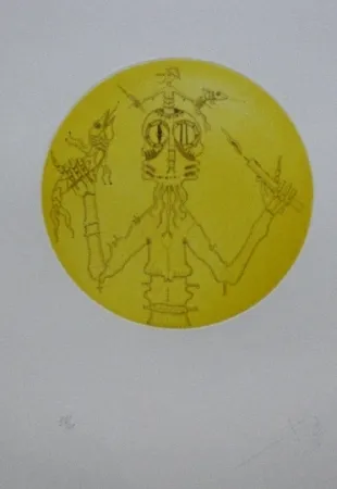 Litografia Ponç - Esquitx