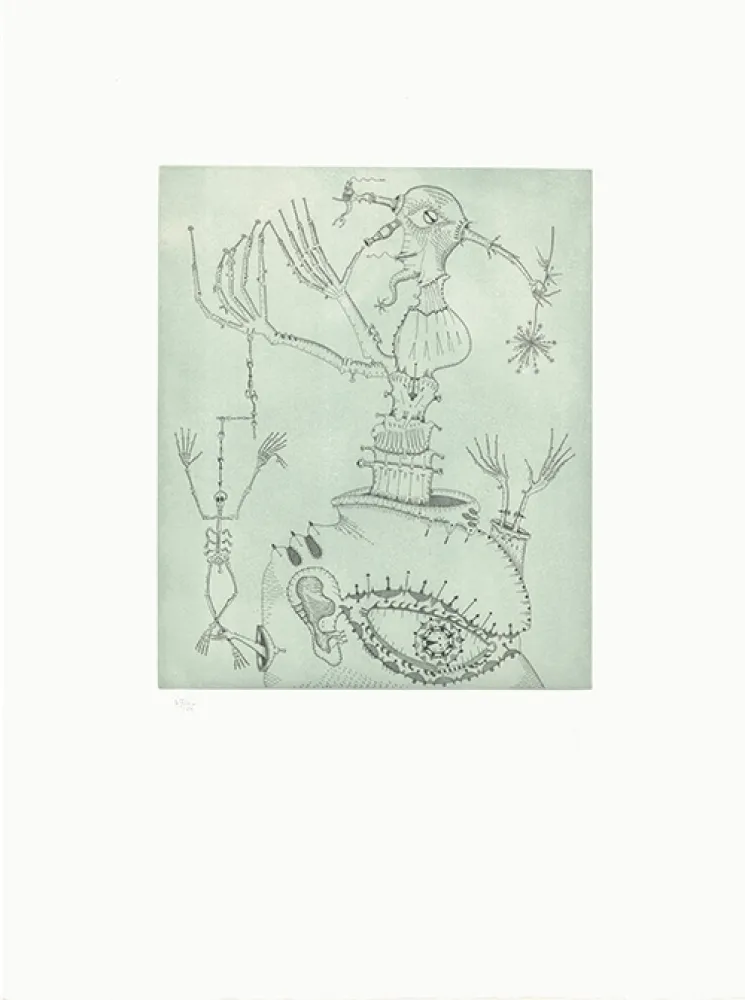 Incisione Ponç - Homenaje a Bruhegel (sic!)