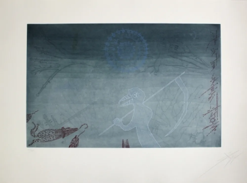 Incisione Ponç - La mort dels mosquits (Death of the Mosquitos)