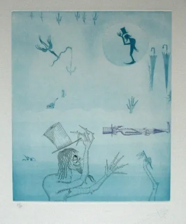 Acquaforte E Acquatinta Ponç - Mer intérieure