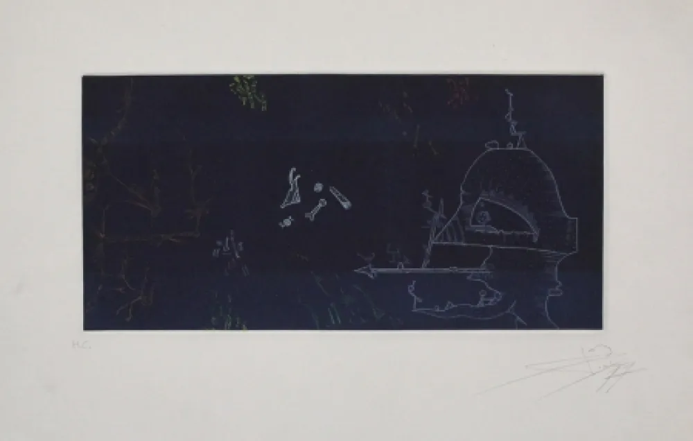 Incisione Ponç - Musée d'Art Moderne de la Ville de Paris