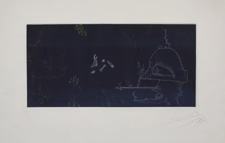 Incisione Ponç - Musée d'Art Moderne de la Ville de Paris