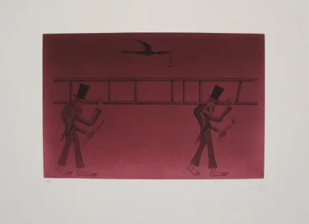 Acquaforte E Acquatinta Ponç - Nocturno