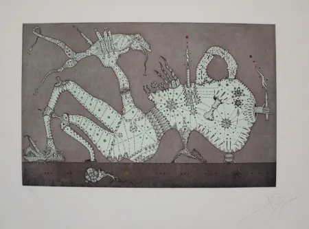 Acquaforte E Acquatinta Ponç - Onanista