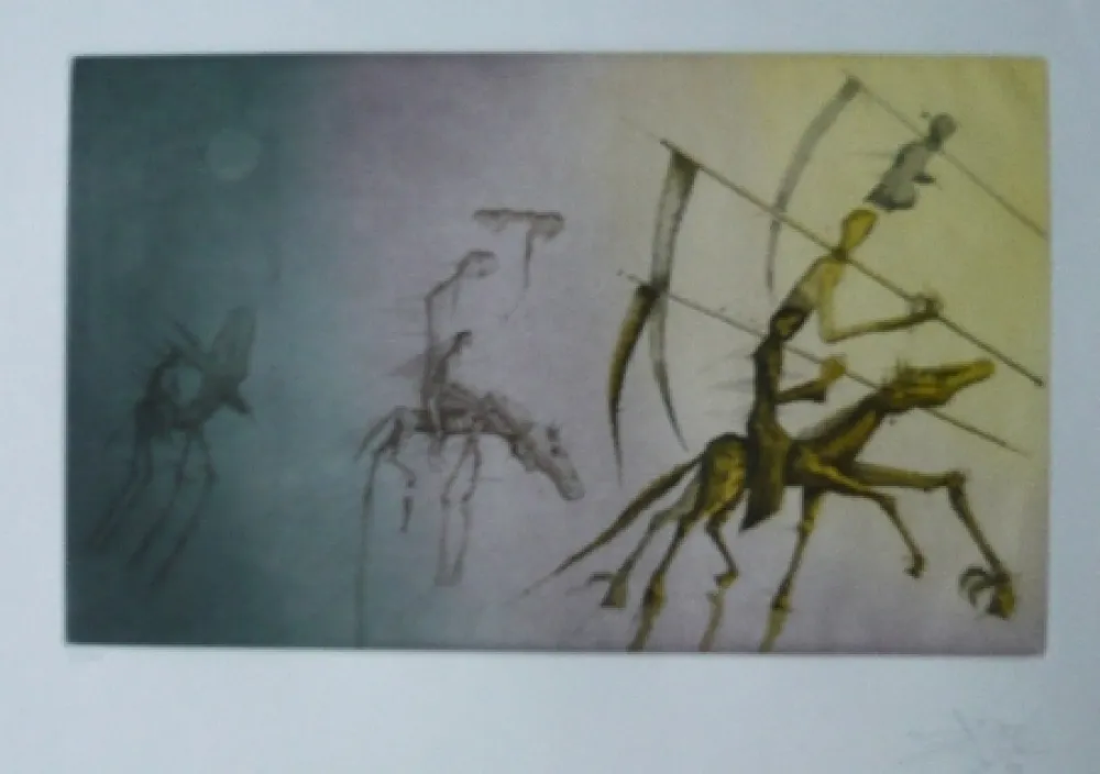 Acquaforte E Acquatinta Ponç - Quichotte 1