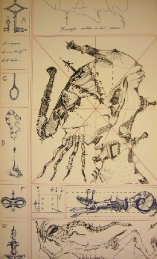 Litografia Ponç - Sans titre 2