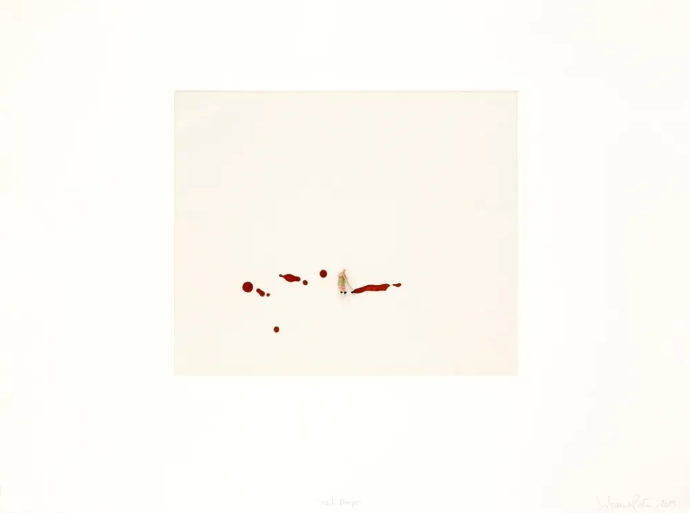 Incisione Porter - Red drips