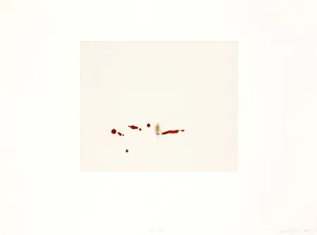 Incisione Porter - Red drips