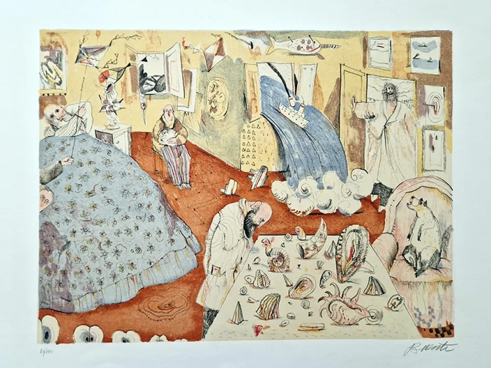 Litografia Possenti - Stanza del marinaio