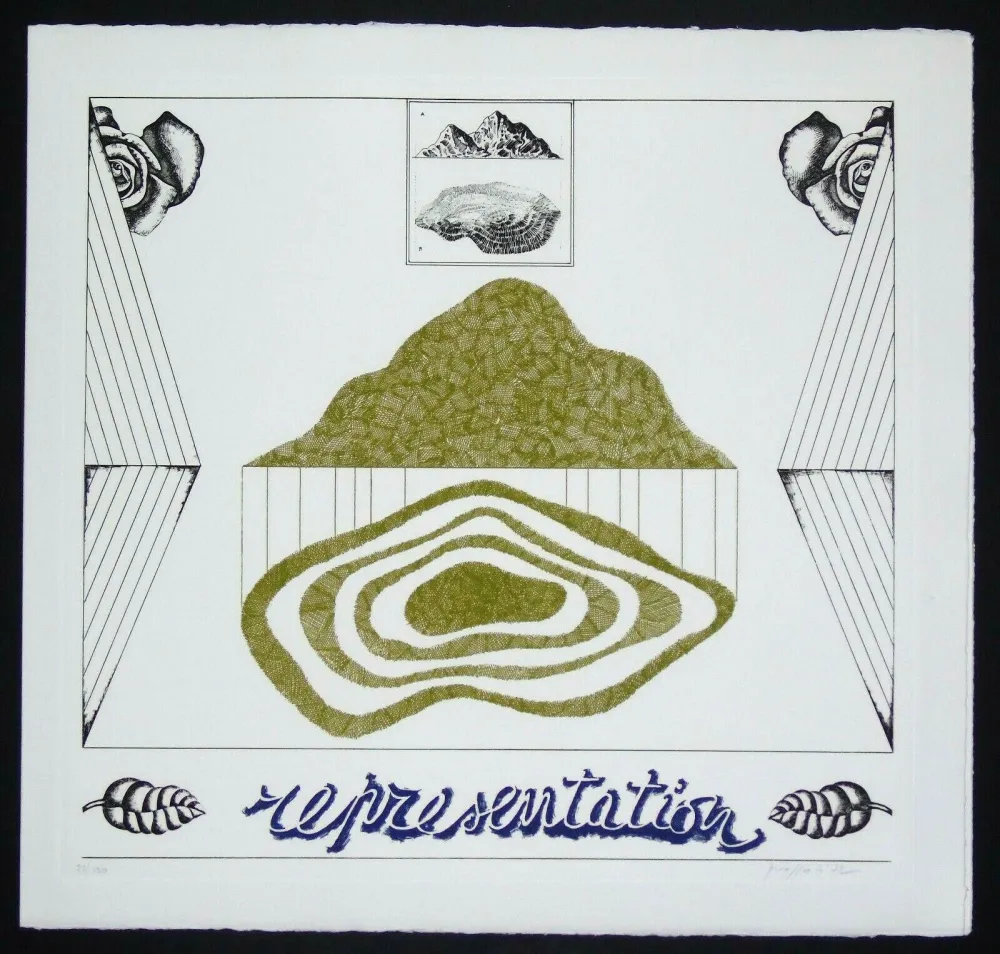 Incisione Pozzati - Representation