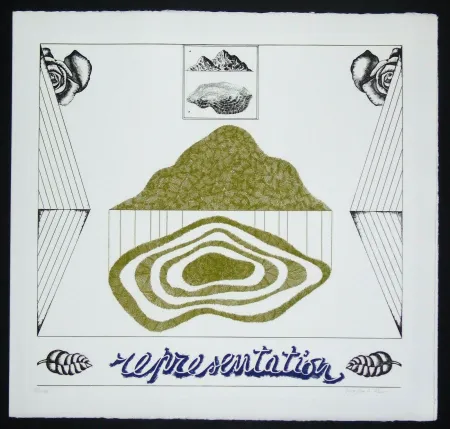 Incisione Pozzati - Representation