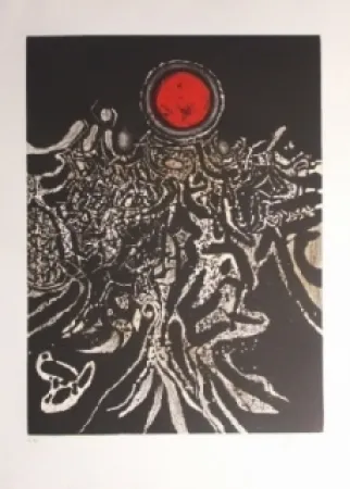 Acquaforte E Acquatinta Prassinos - Nuit marine