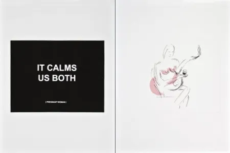 Incisione Prouvost  - It calms us both 2