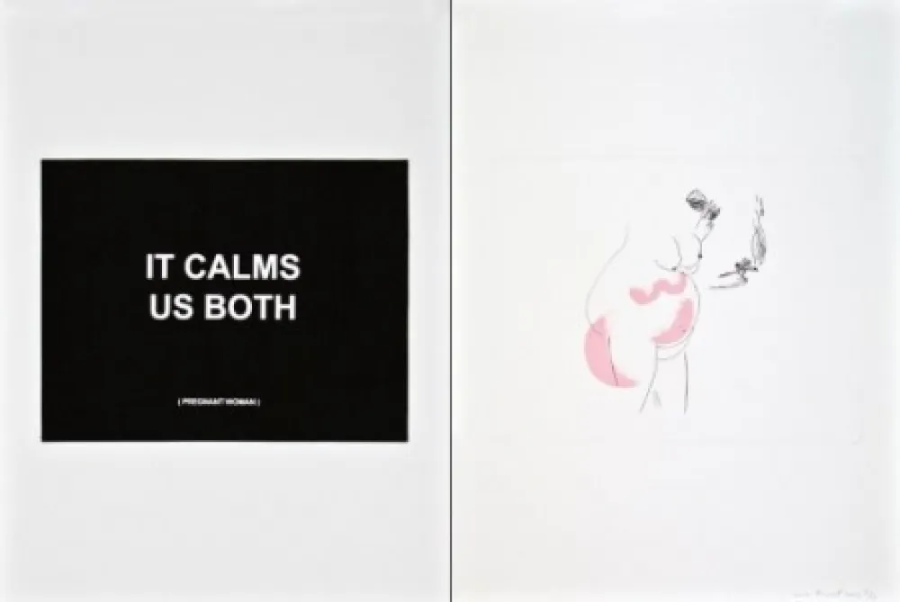 Incisione Prouvost  - It calms us both 3