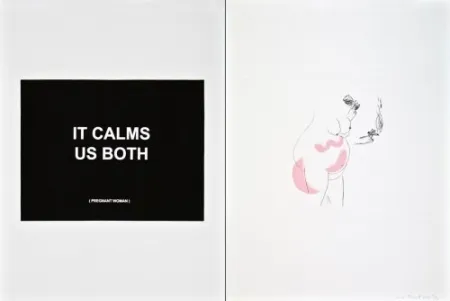 Incisione Prouvost  - It calms us both 3