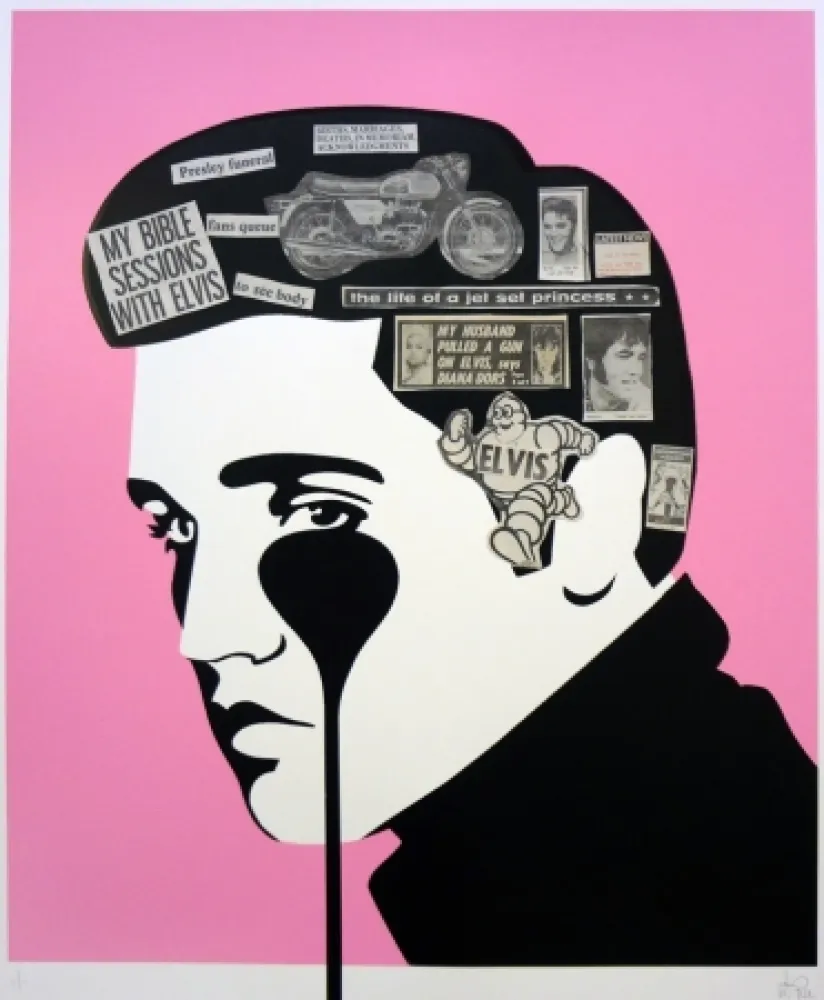 Multiplo Pure Evil - Pure Elvis handfinished - Michelin man