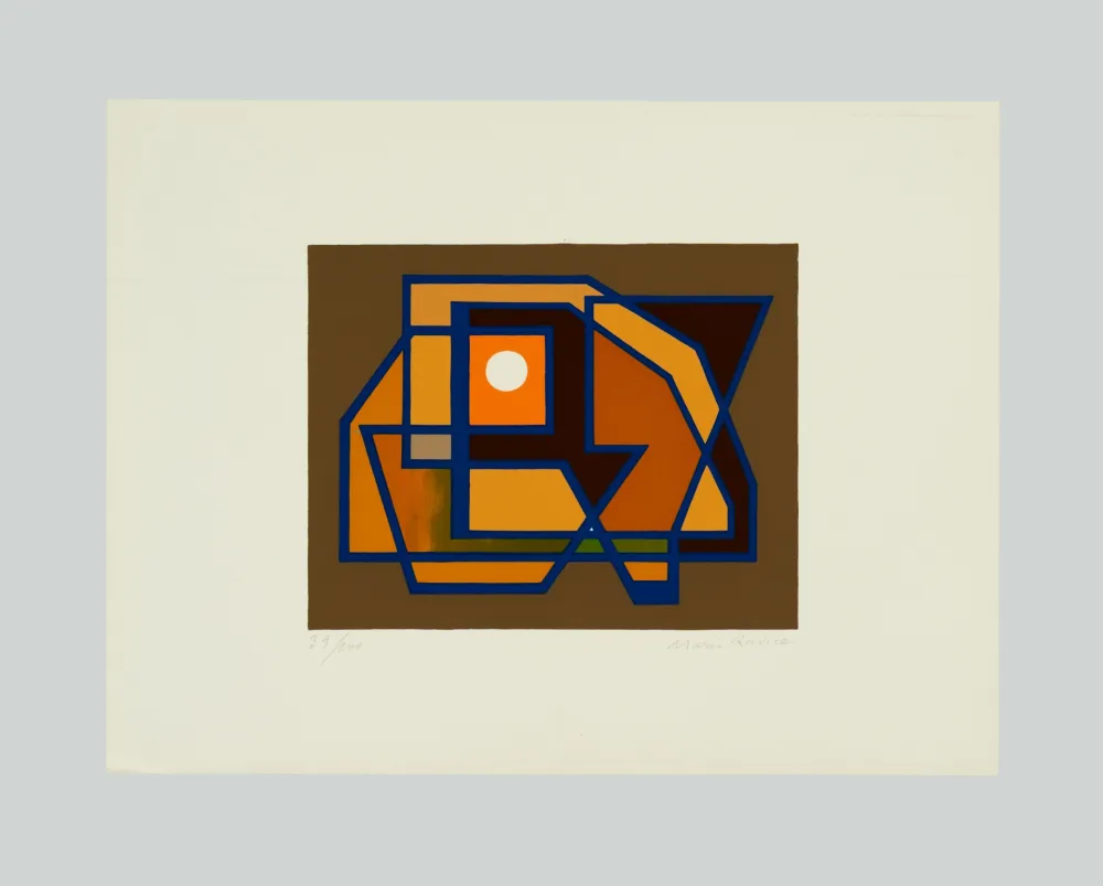 Serigrafia Radice - Tristezze della Luna