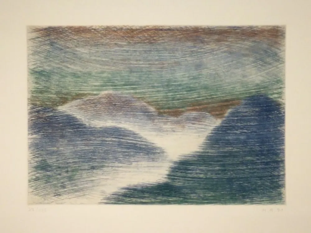 Acquaforte Raetz - Berglandschaft