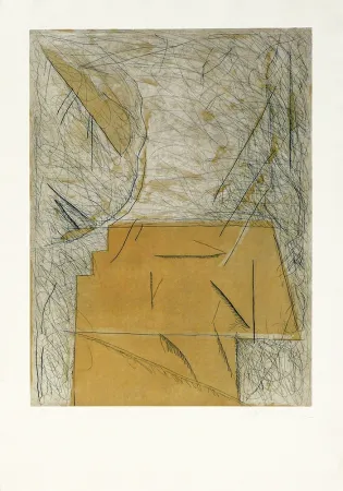 Incisione Ràfols Casamada - Abril V