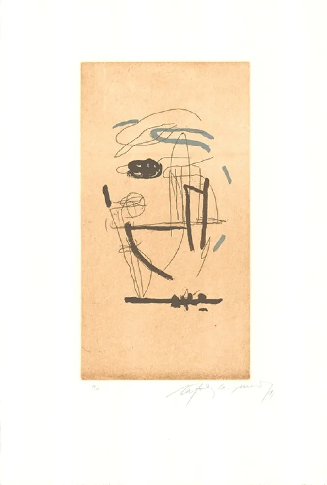 Acquaforte E Acquatinta Ràfols Casamada - Barris Extrems-1