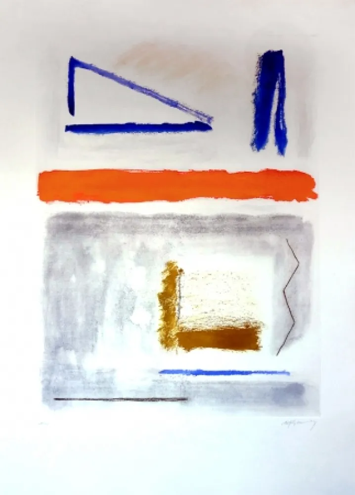 Acquaforte E Acquatinta Ràfols Casamada - Cami de primavera I