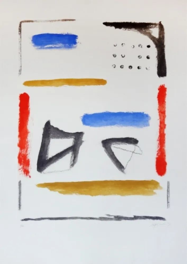 Acquaforte E Acquatinta Ràfols Casamada - Cami de primavera III