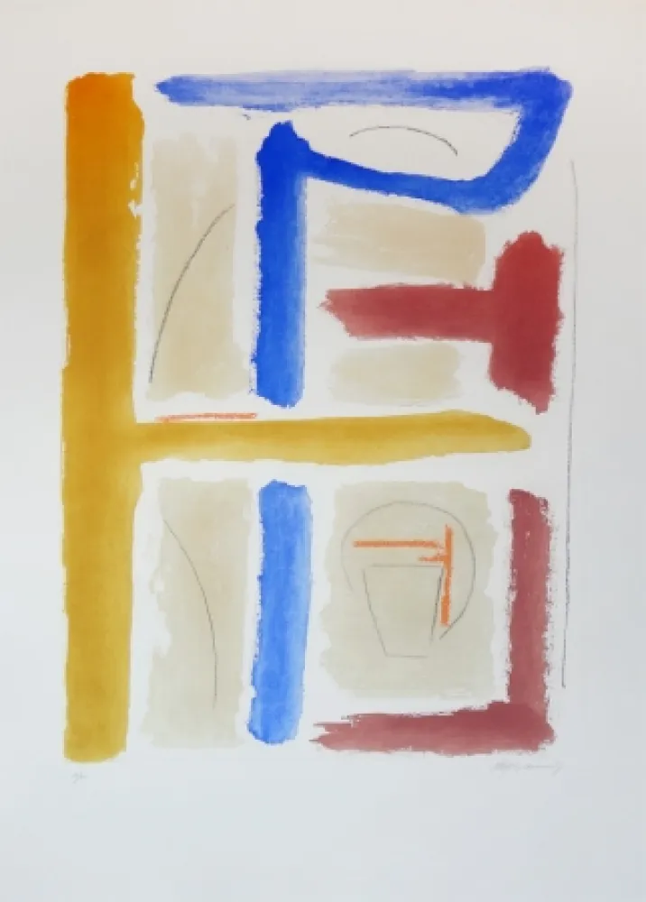 Acquaforte E Acquatinta Ràfols Casamada - Cami de primavera IV