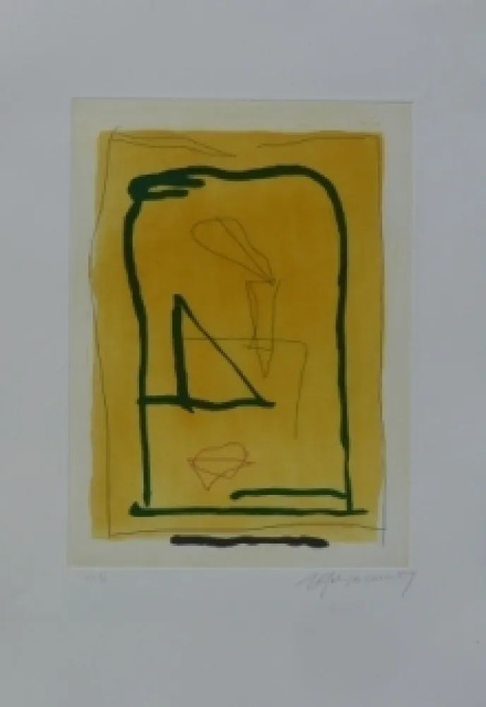 Acquaforte E Acquatinta Ràfols Casamada - Composition 11